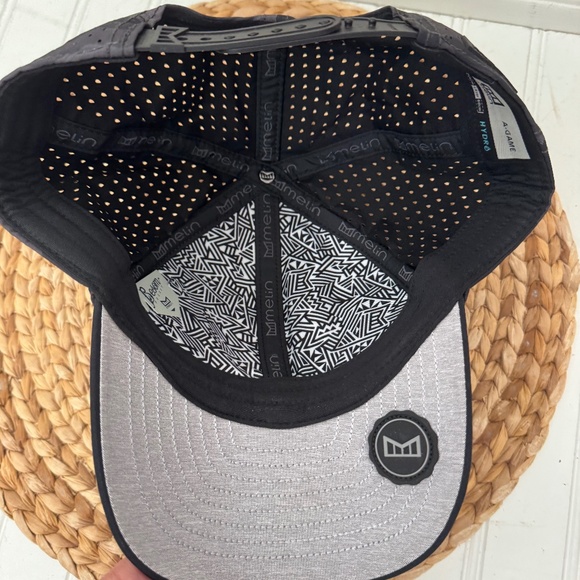 Melin A-GAME HYDRO Performance Snapback Hat Black Camo 58 CM M - Picture 4 of 7